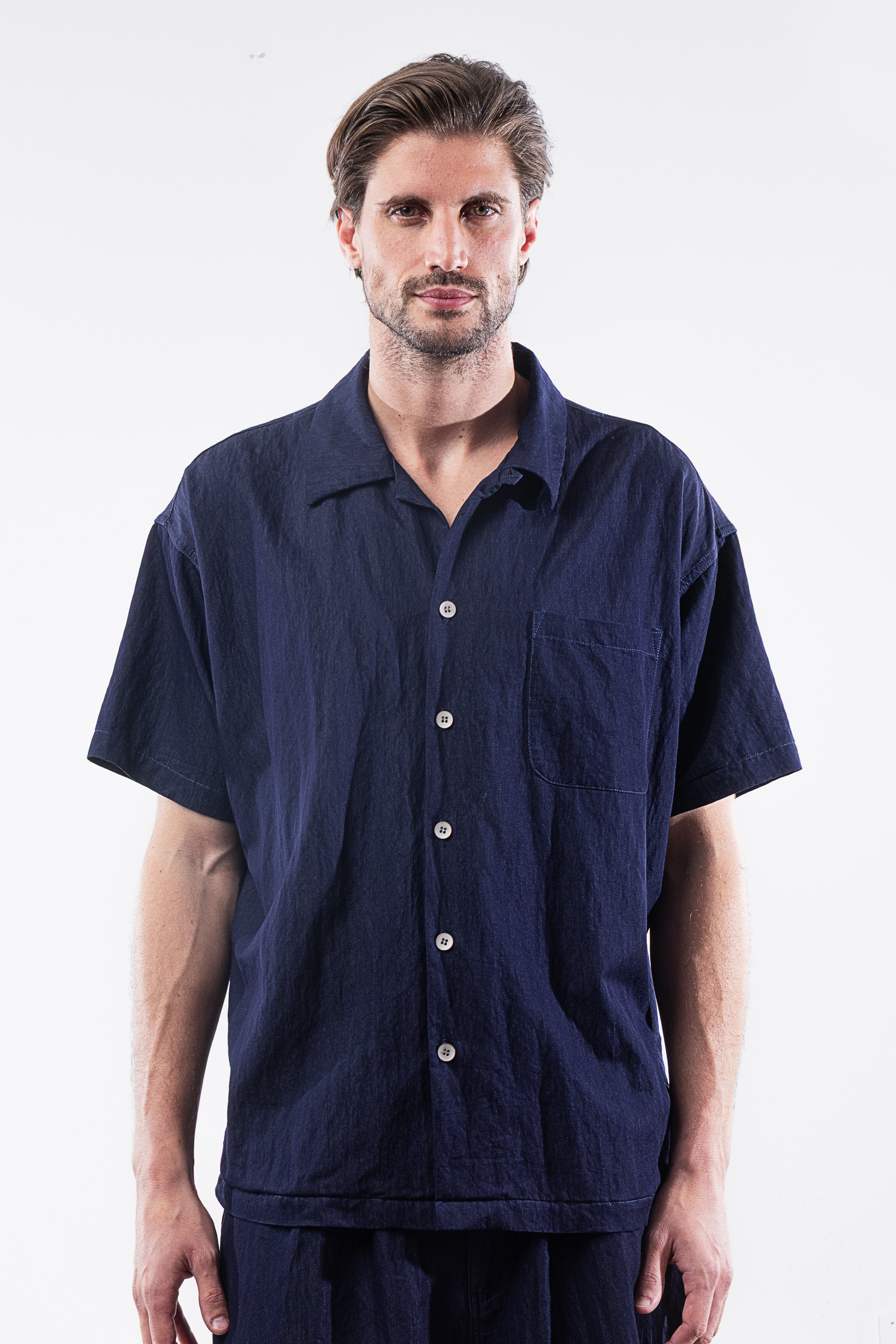 SHIRT DENIM BLUE
