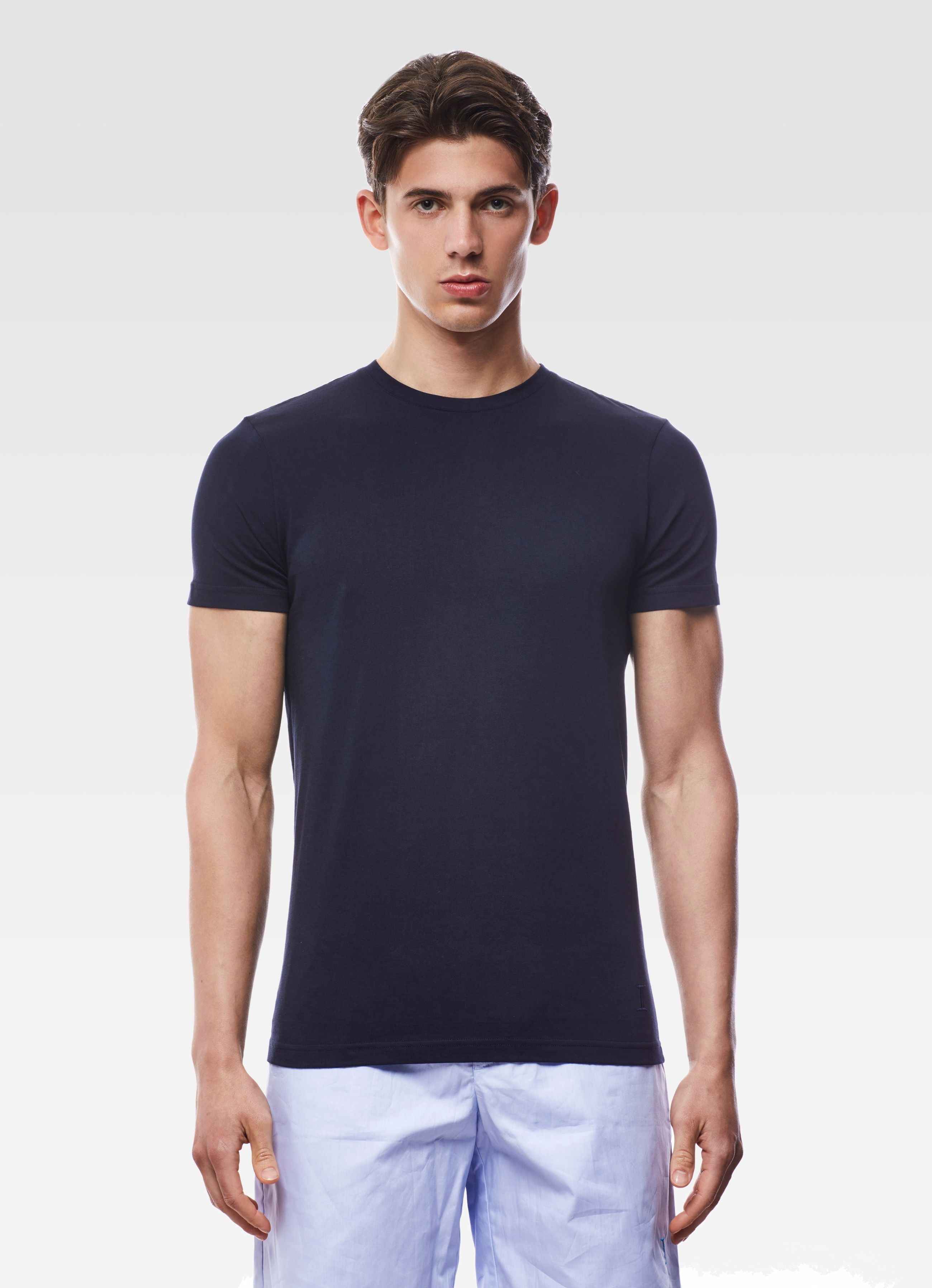 COTTON T-SHIRT NAVY GEMINI