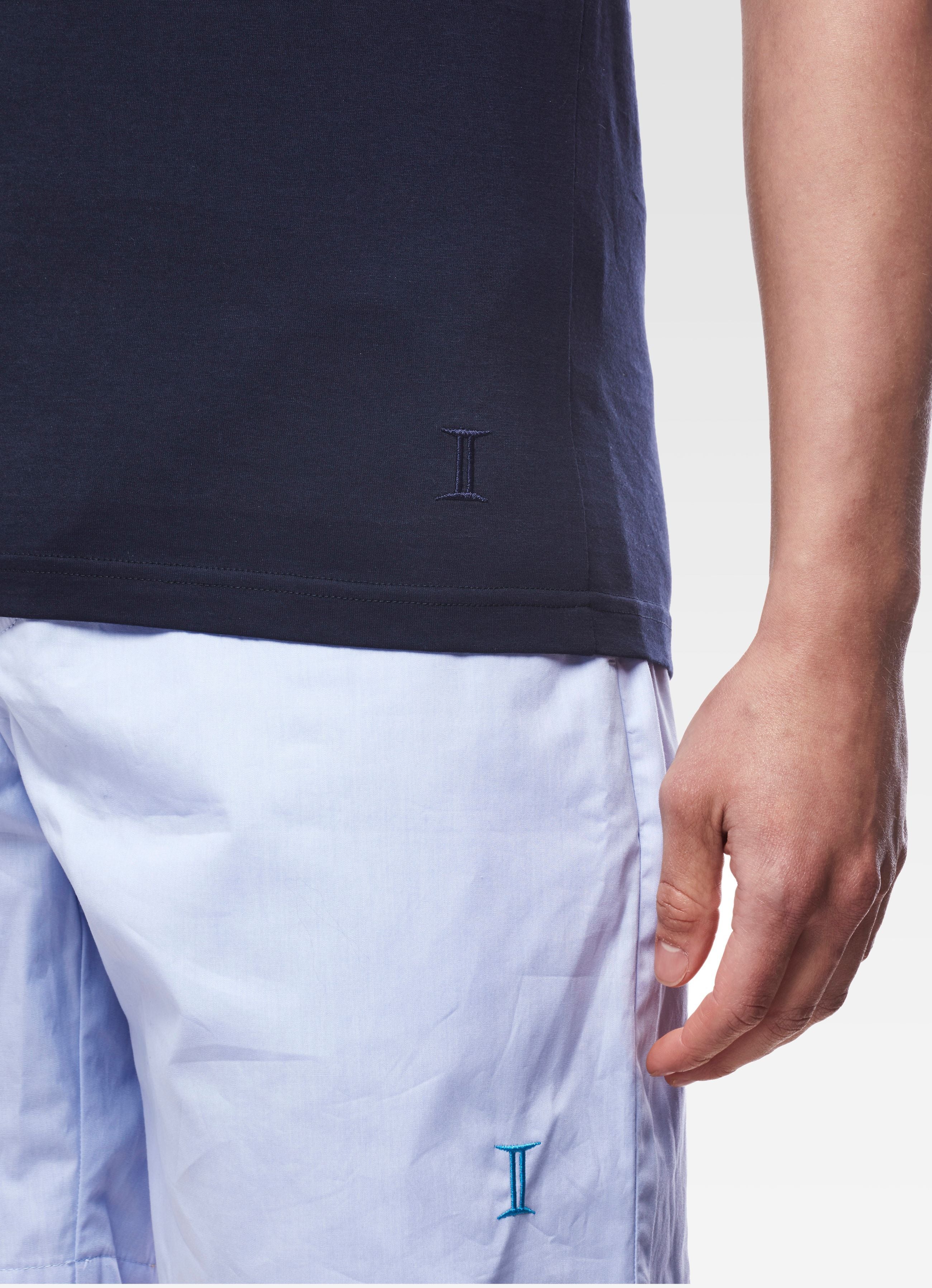 COTTON T-SHIRT NAVY GEMINI