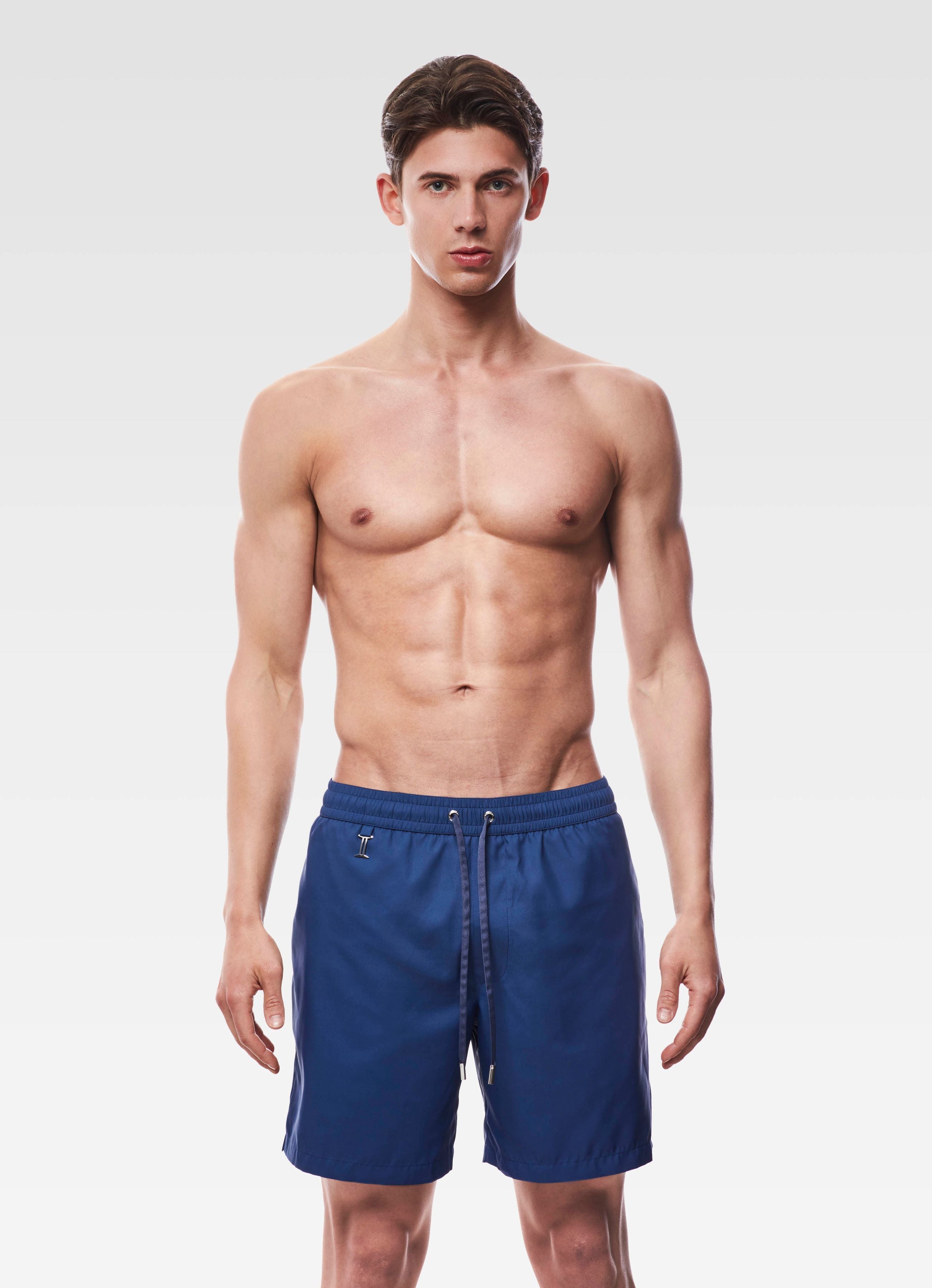 SWIM SHORTS LONG NAVY GEMINI
