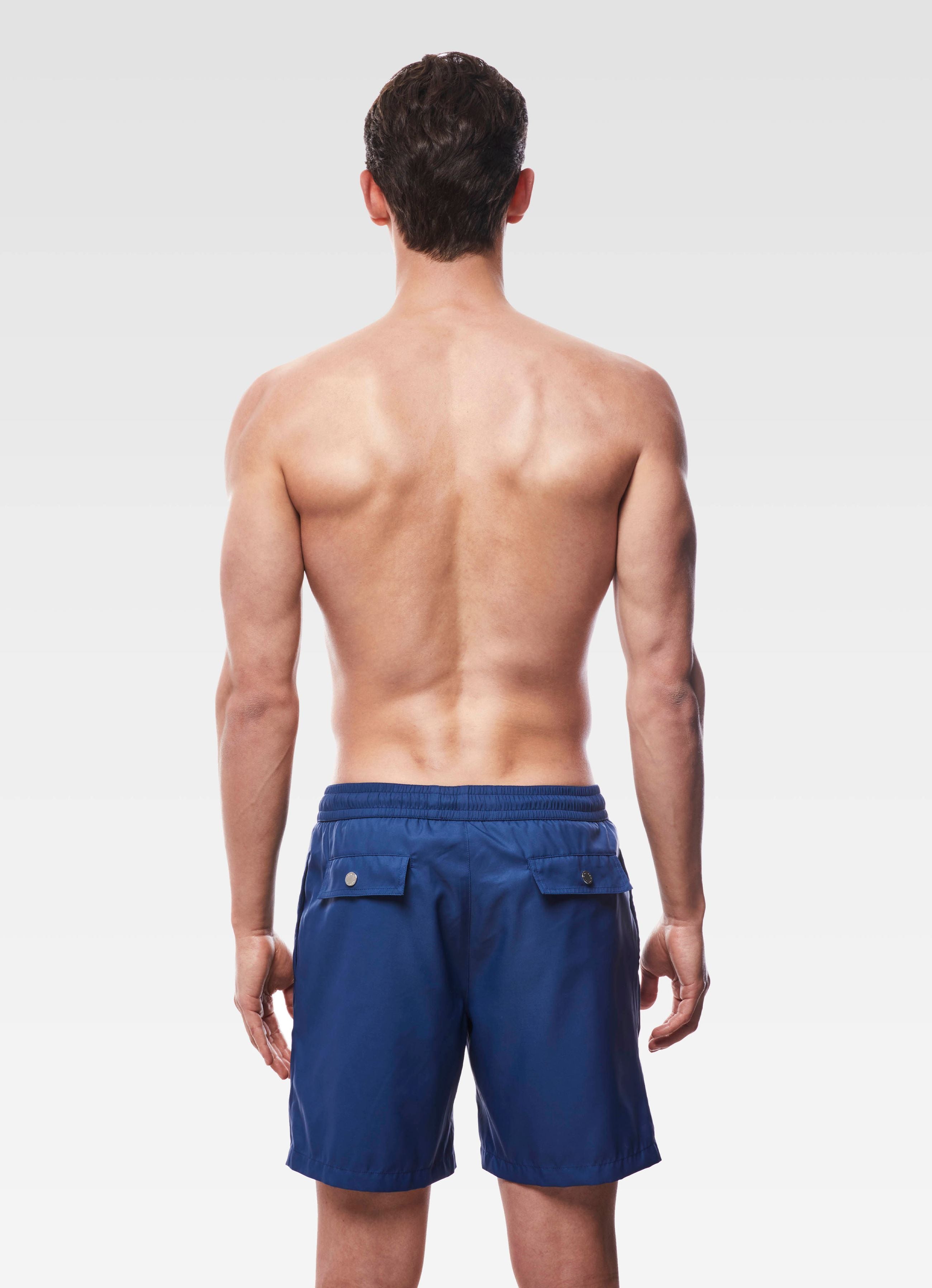 SWIM SHORTS LONG NAVY GEMINI