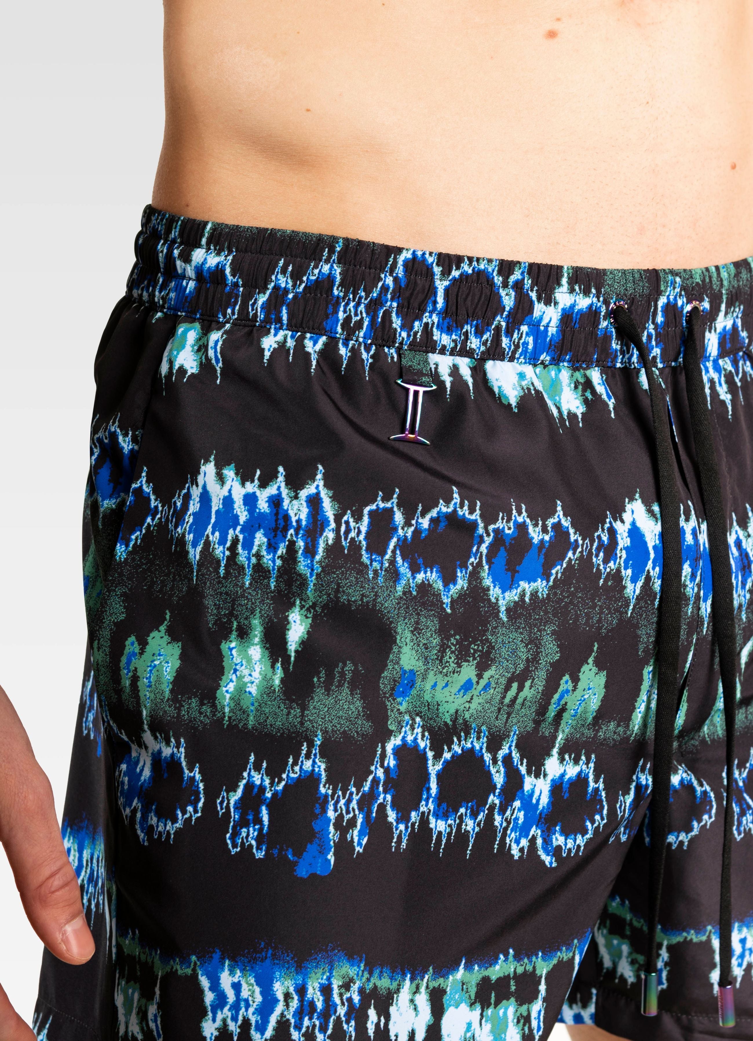SWIM SHORTS REGULAR ELECTRIC BLUE DYED GEMINI