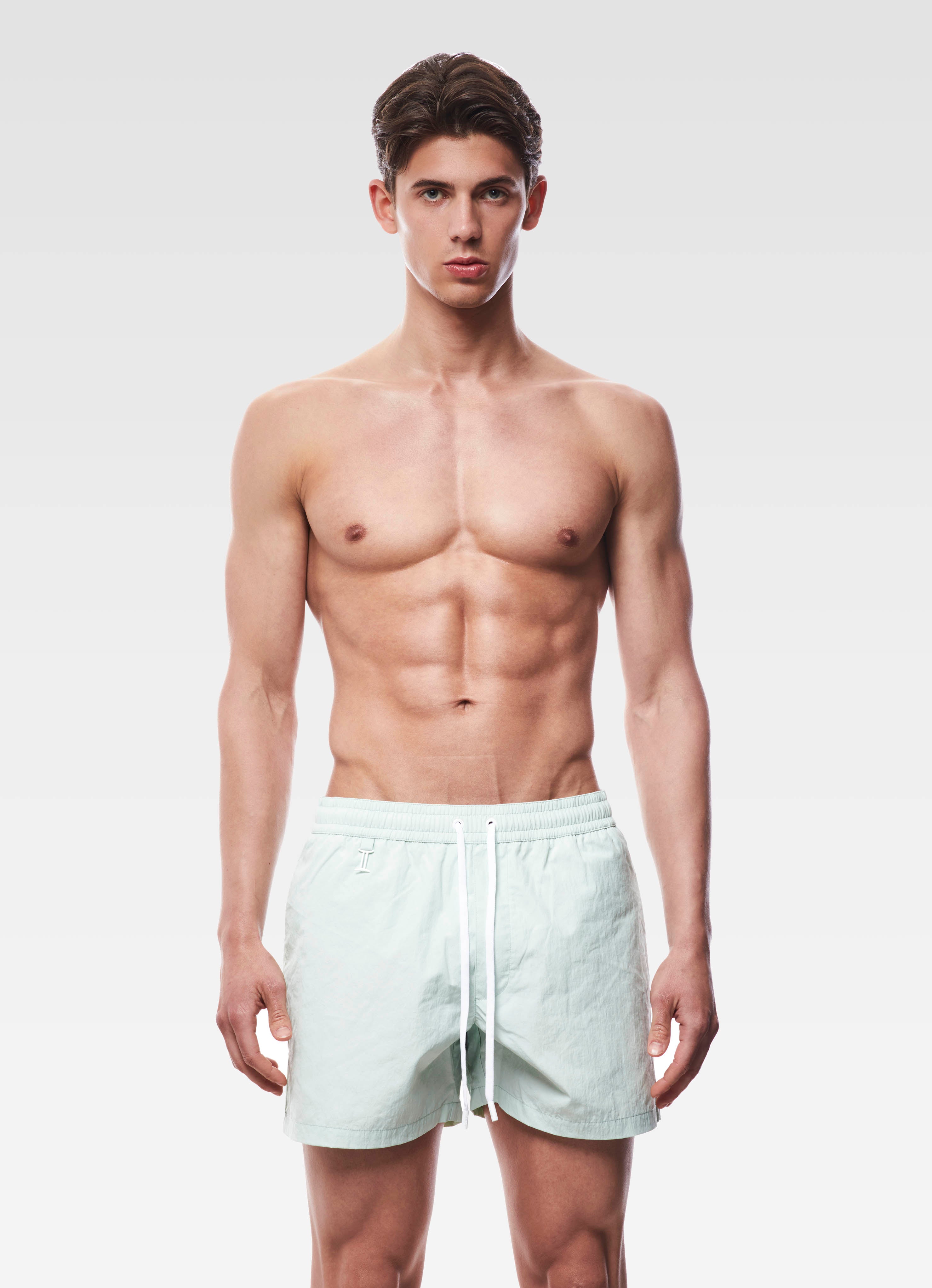 SWIM SHORTS REGULAR GREEN TEA GEMINI