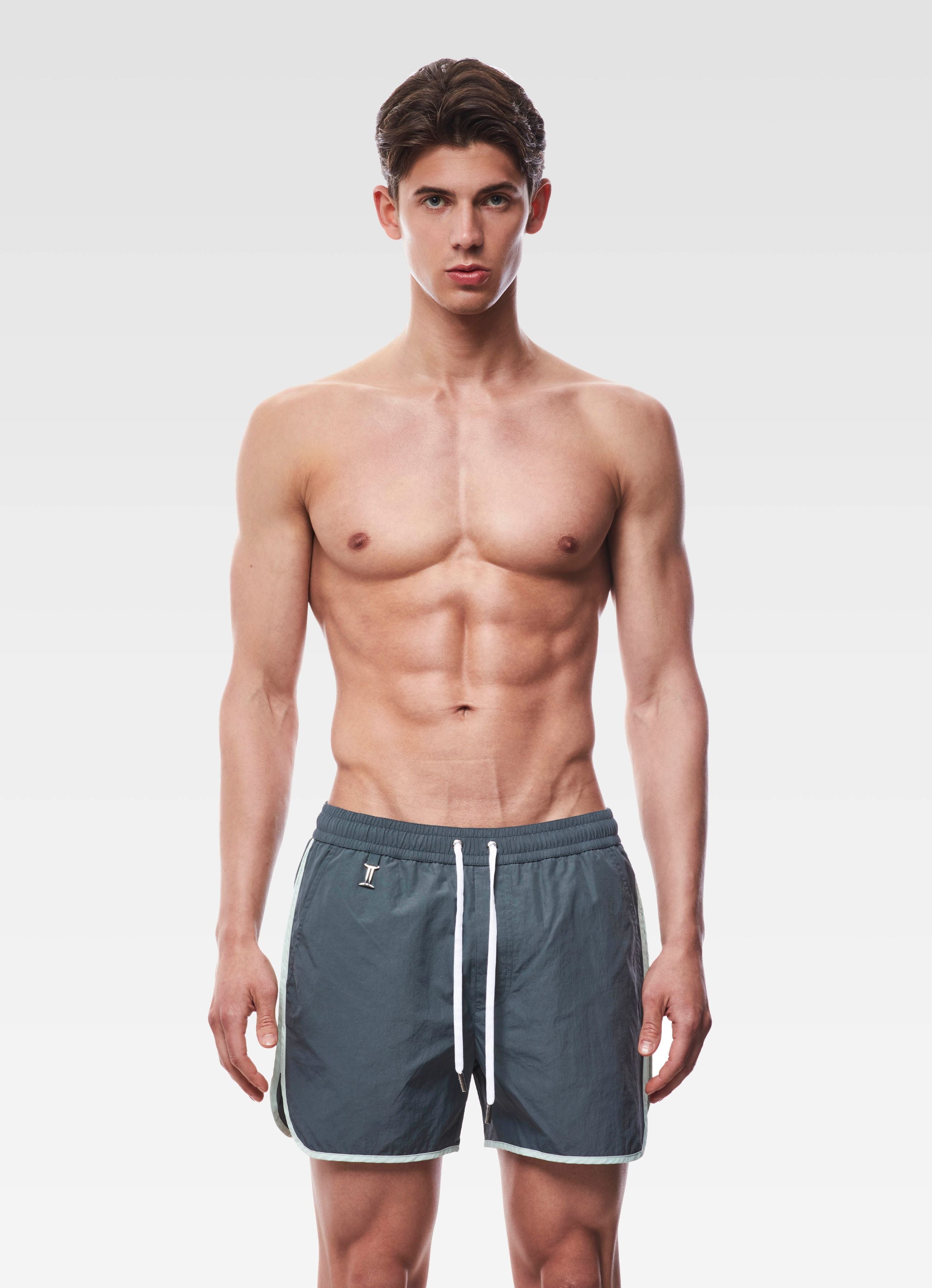 SWIM SHORTS SPORT DARK GREY GEMINI