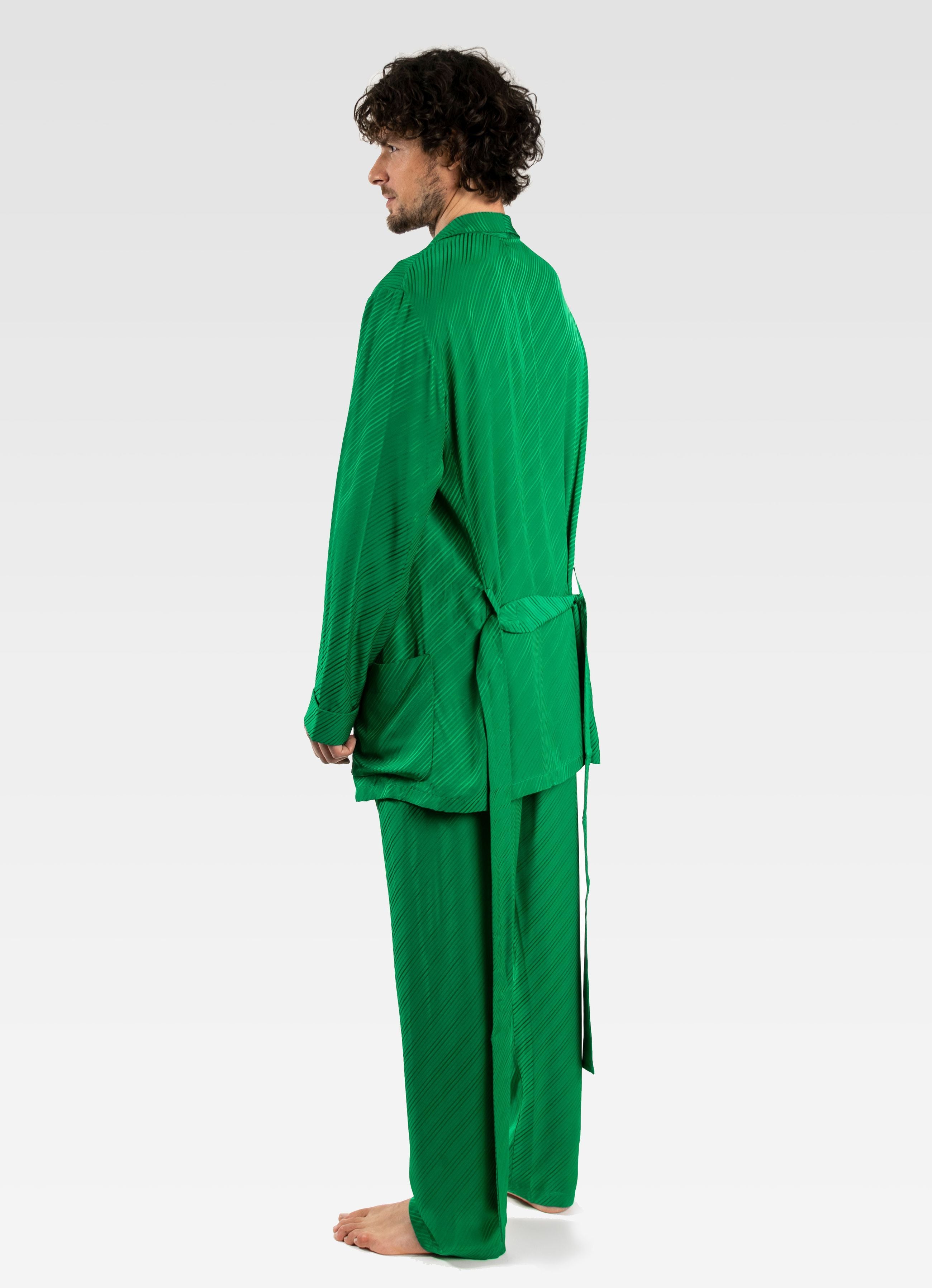 VISCOSE KIMONO JOLLY GREEN GEMINI