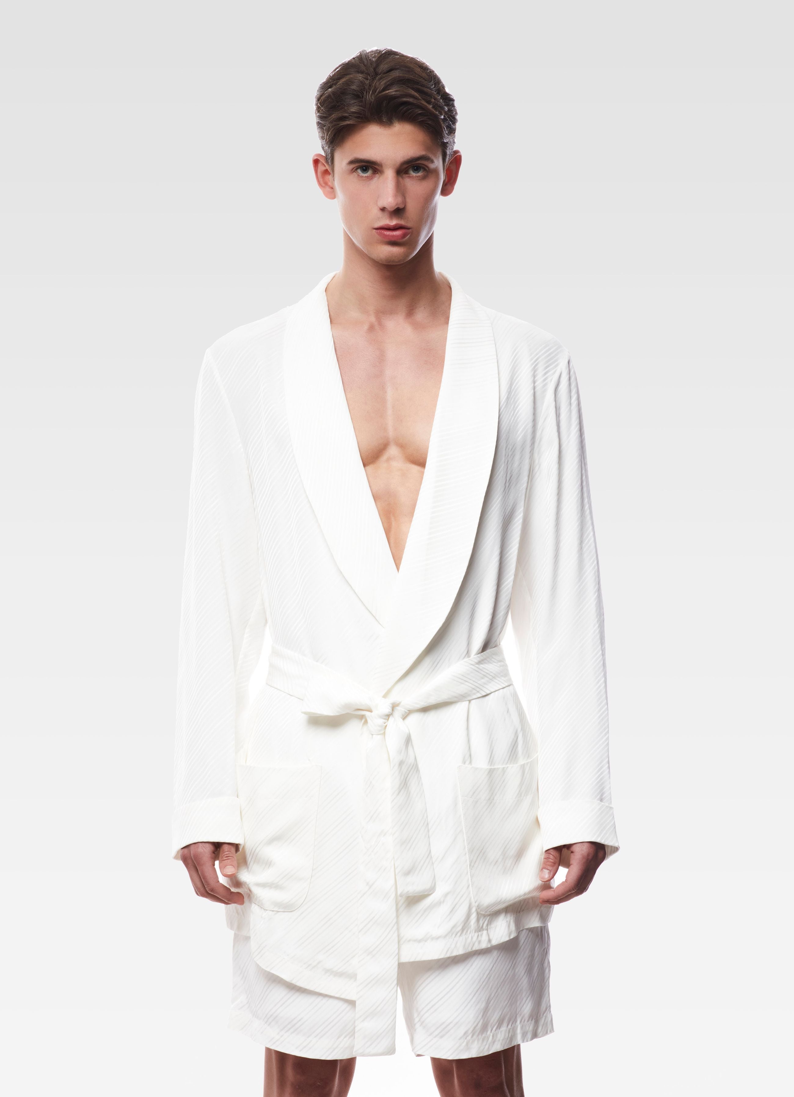 VISCOSE KIMONO WHITE GEMINI