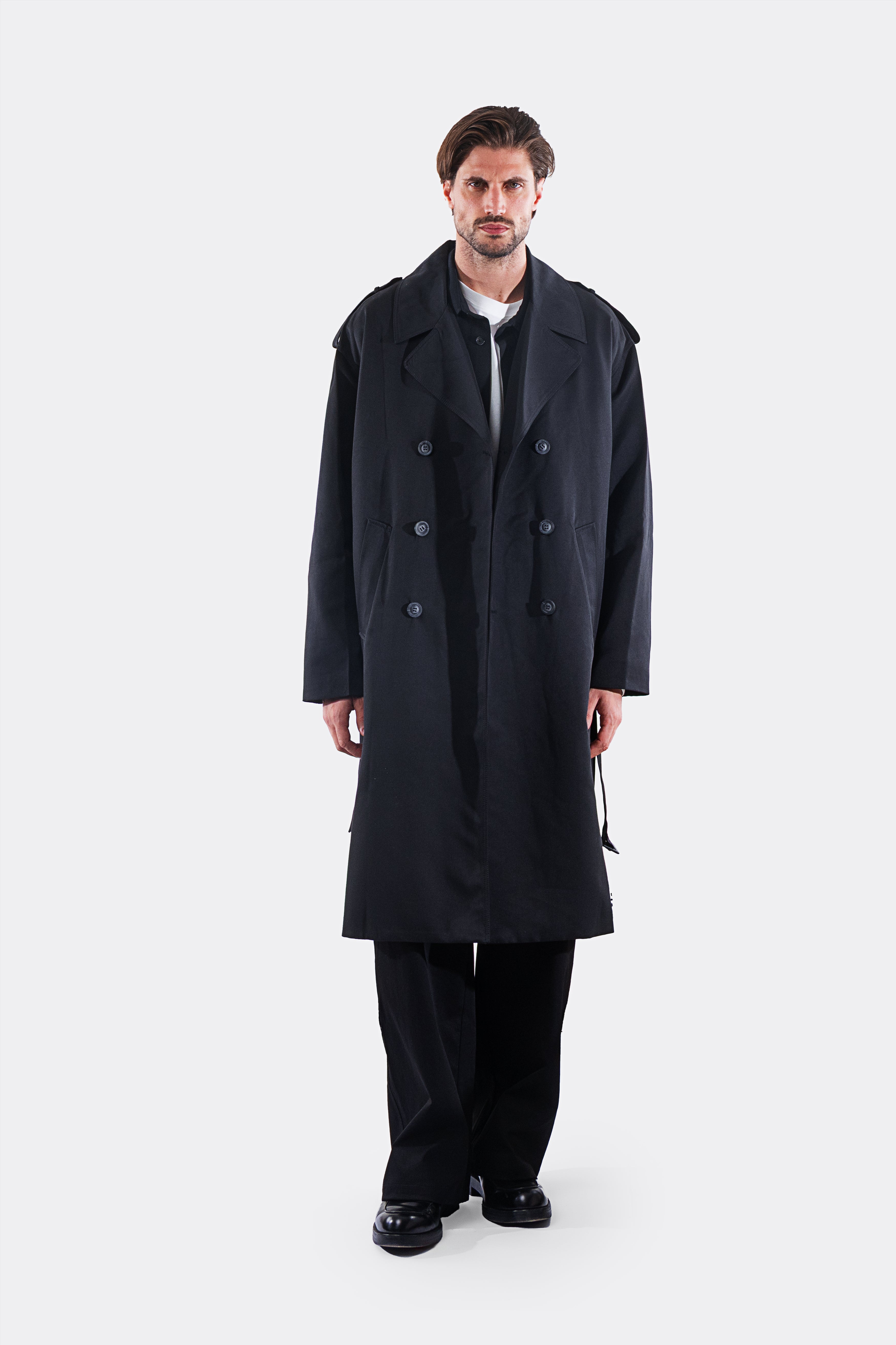TRENCH COAT BLACK