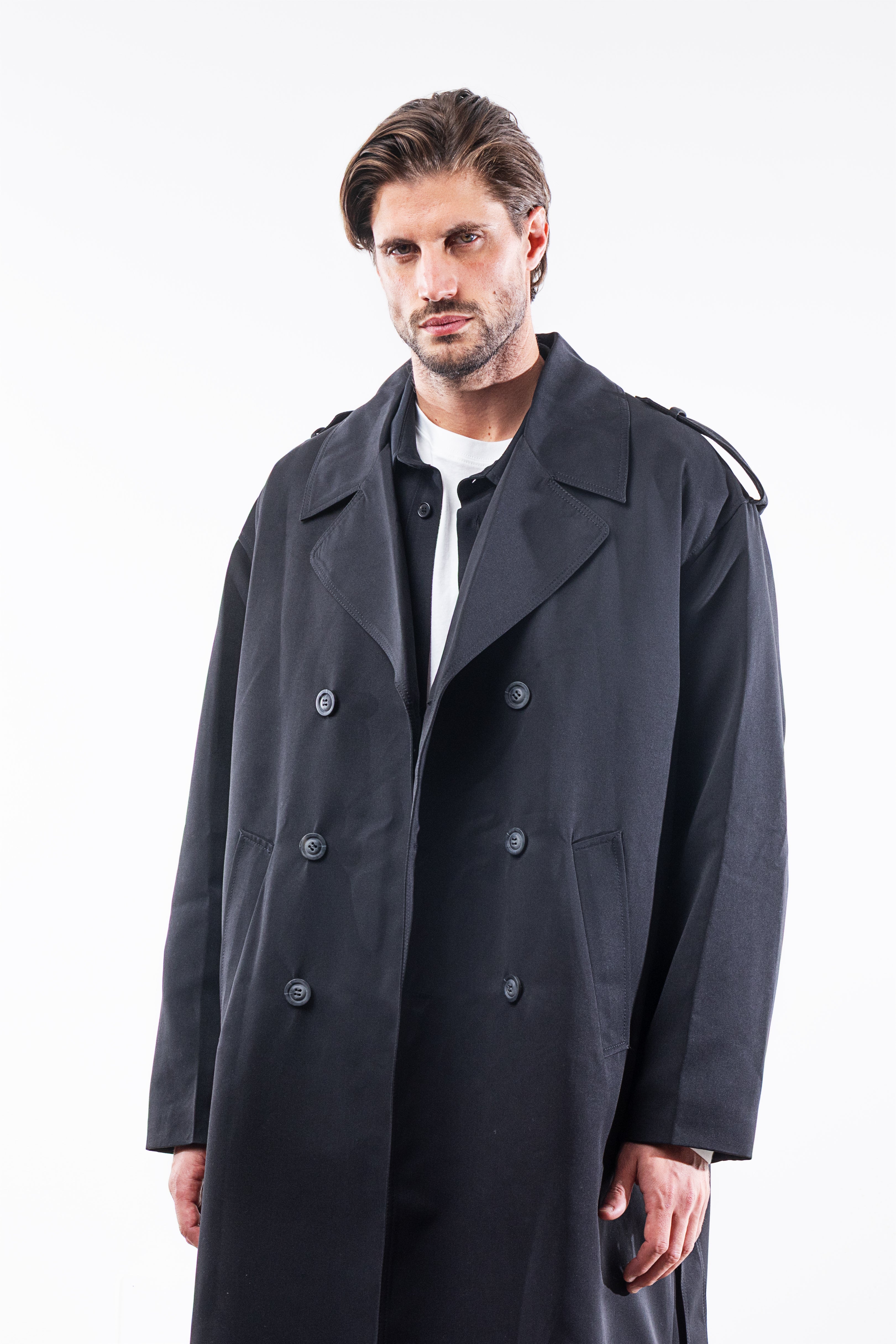 TRENCH COAT BLACK