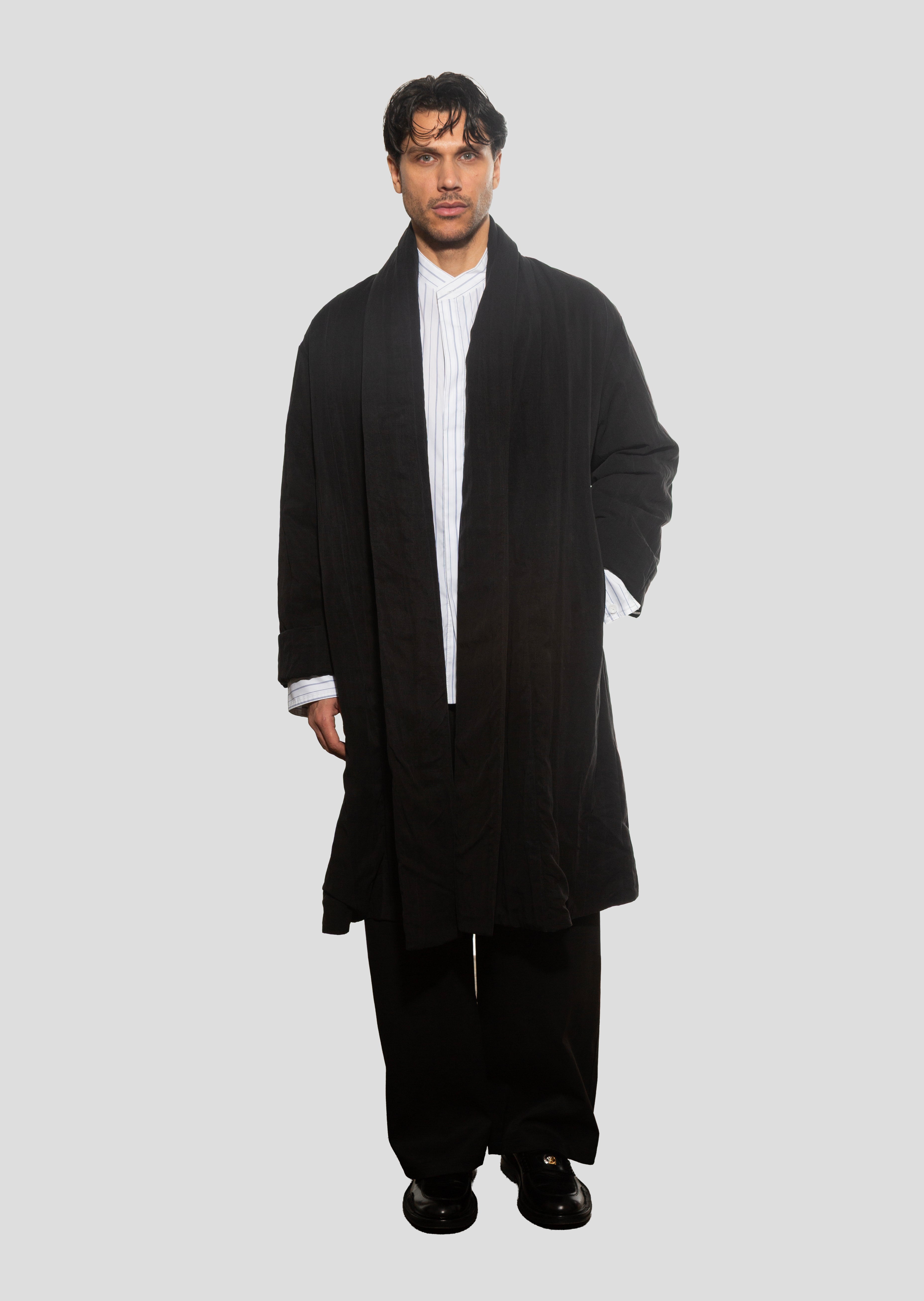 Padded oversized coat