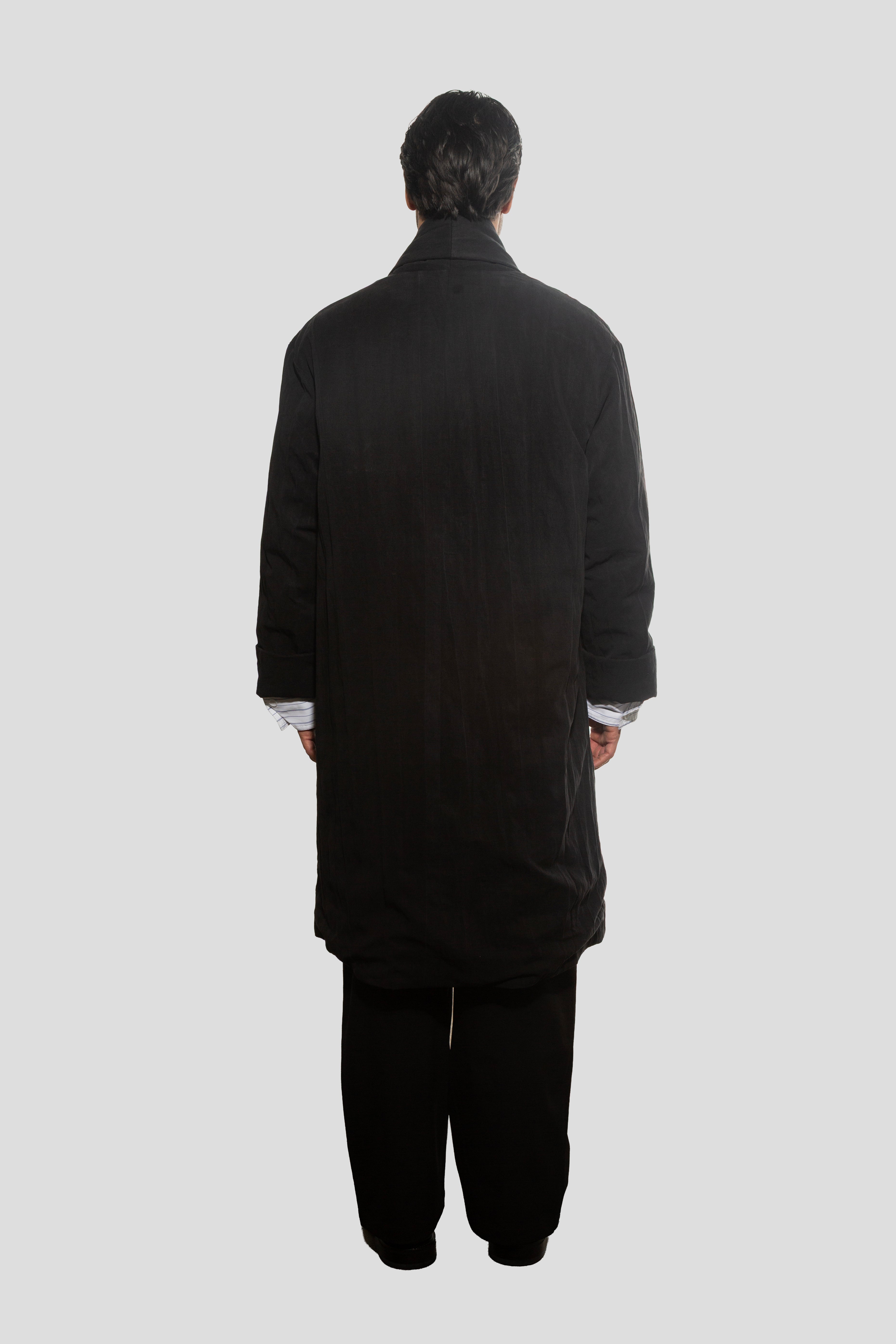 Padded oversized coat