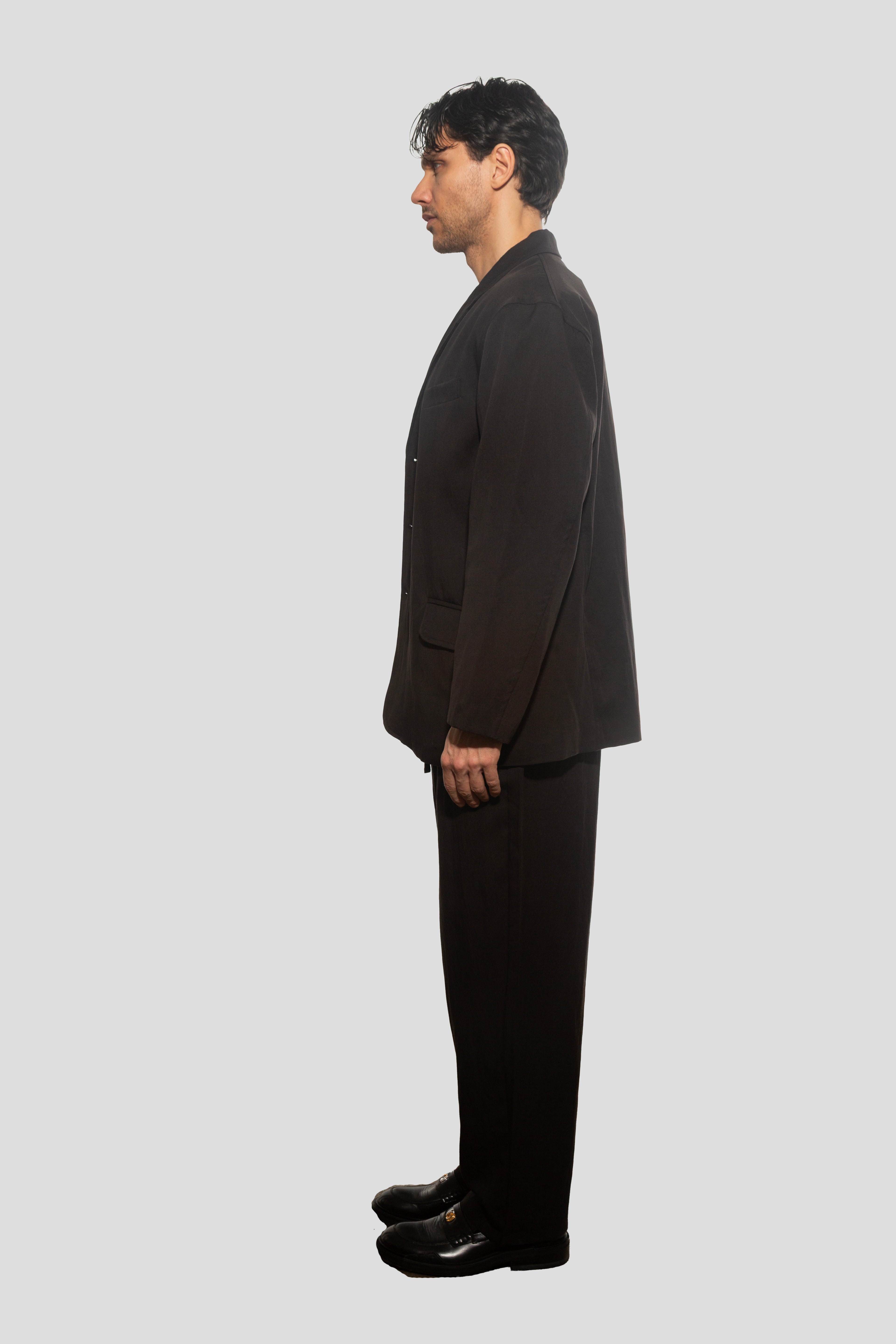 Giacca da abito in Tencel dal taglio rilassato